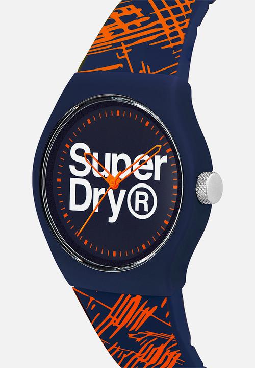 Superdry. - Gts urban etch - blue & orange