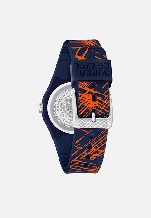 Superdry. - Gts urban etch - blue & orange