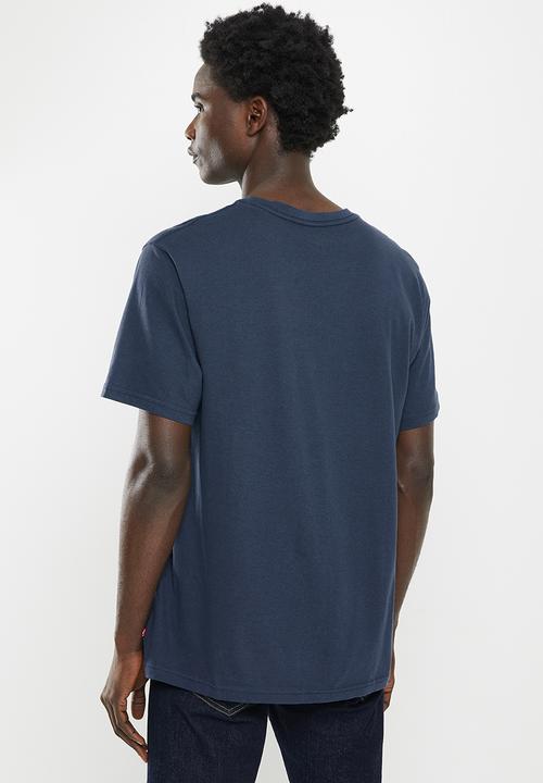 Levi’s® - Short sleeve relaxed fit tee core poster dress - navy