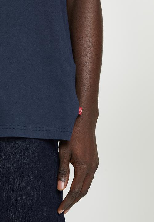 Levi’s® - Short sleeve relaxed fit tee core poster dress - navy