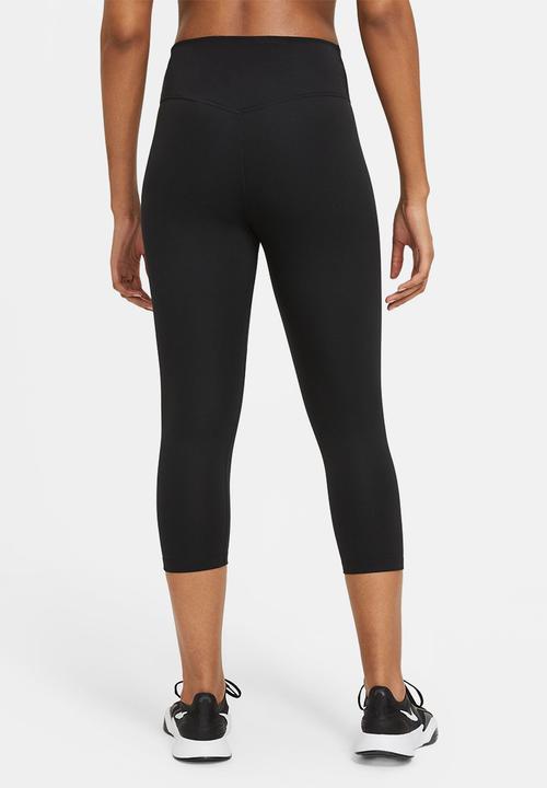 Nike - W Nike one df mr cpri tight - black