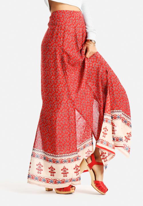 Glamorous - Border Print Skirt