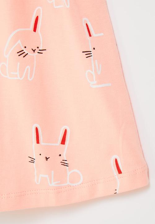 Pop Candy - Bunny  dress - dusty pink