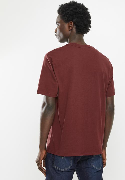 Levi’s® - Short sleeve relaxed fit tee - burgundy