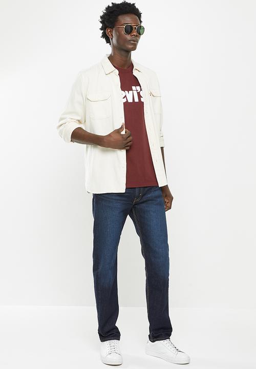 Levi’s® - Short sleeve relaxed fit tee - burgundy
