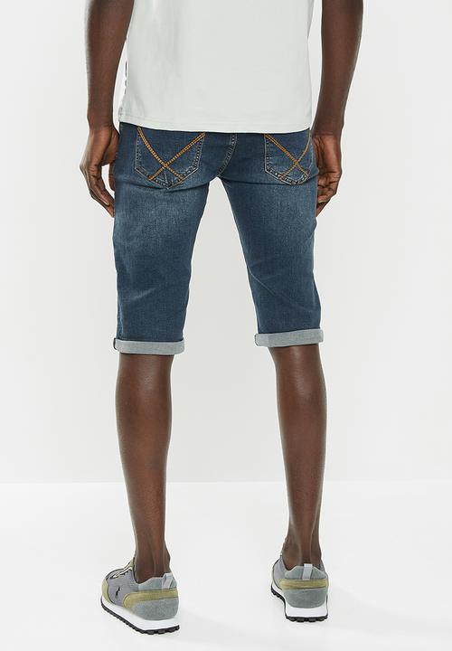 Pierre Cardin - PC eagle short slim fit  - double blue