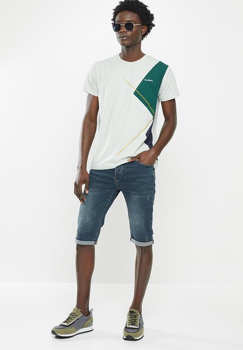 Pierre Cardin - PC eagle short slim fit  - double blue