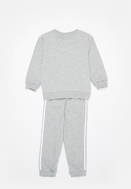 adidas Originals - I bos jog ft - medium grey heather & white