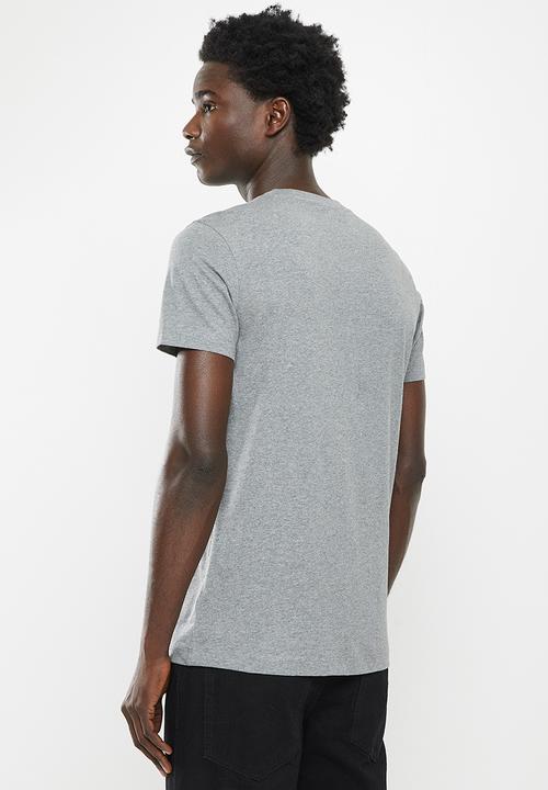 Calvin Klein - Core monogram slim tee - grey