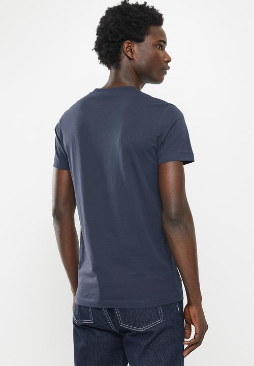 Calvin Klein - Core monogram slim tee - navy
