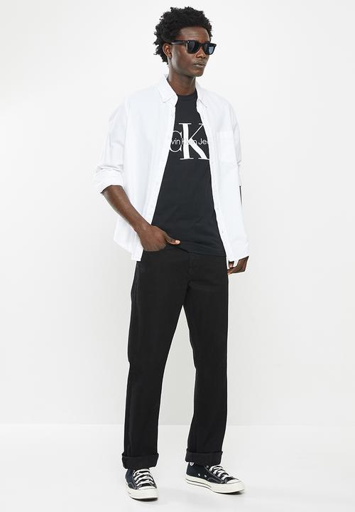 Calvin Klein - Core monogram slim tee - black