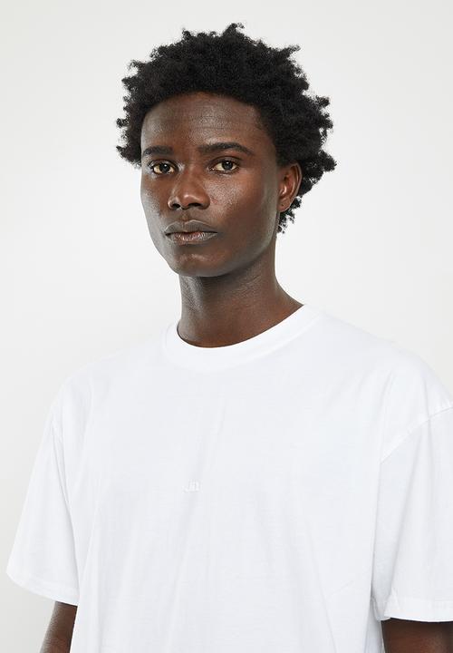 Jonathan D - Duke  crewneck T-shirt box fit - white