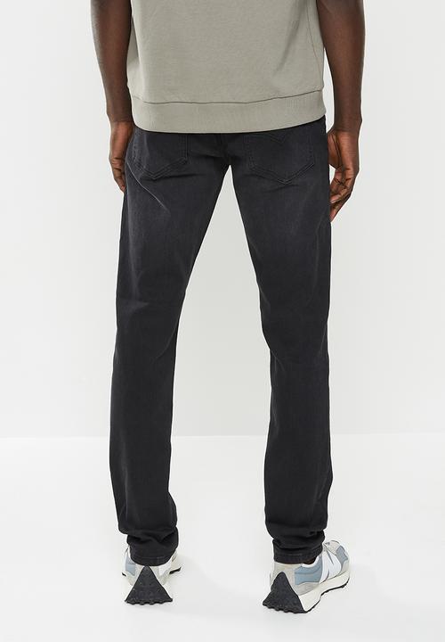 Jonathan D - Josh five pocket denim jeans slim fit - black