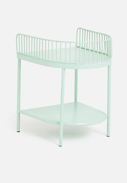 Sixth Floor - Boston metal side table - mint