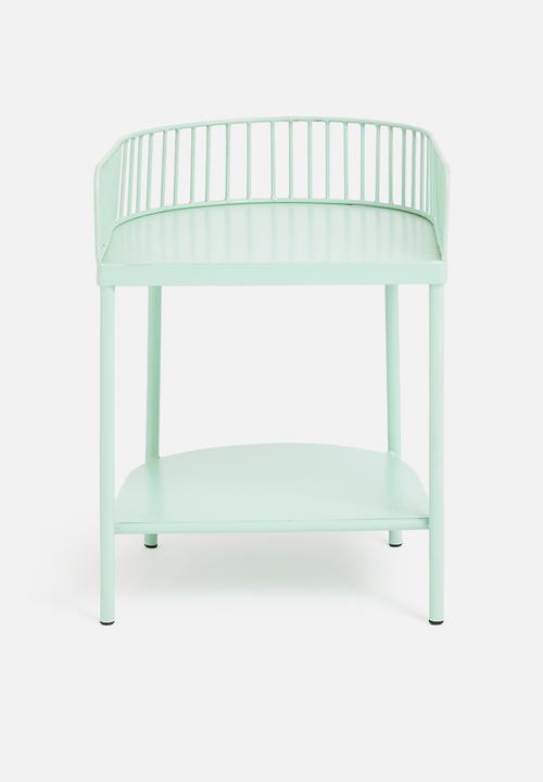 Sixth Floor - Boston metal side table - mint