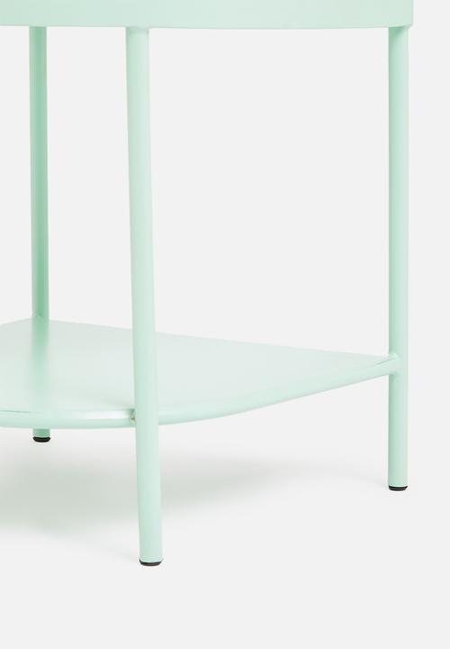 Sixth Floor - Boston metal side table - mint