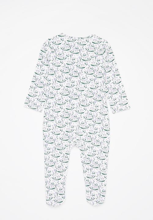 Cotton On - 2 Pack long sleeve zip romper - multi 