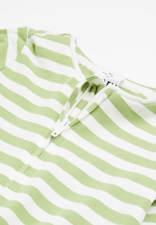 Cotton On - 2 Pack long sleeve zip romper - multi 