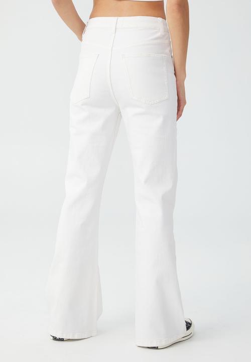 Cotton On - Original flare jean - white haven