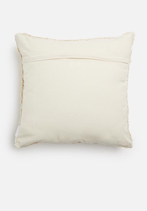 Sixth Floor - Maite cushion cover - grey & cream