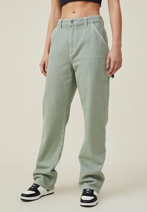 Cotton On - Carpenter jean - soft green