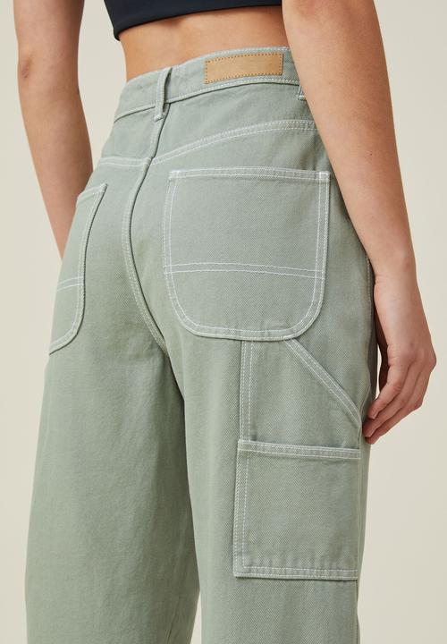 Cotton On - Carpenter jean - soft green