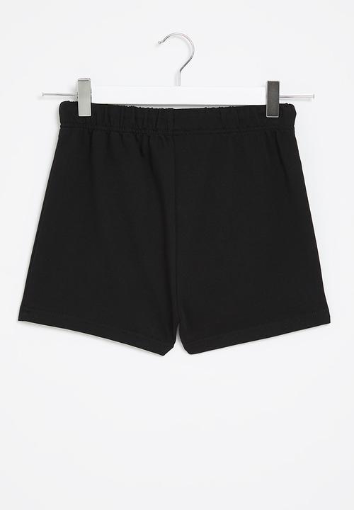 SISSY BOY - Shorts with elasticated shortsband - black
