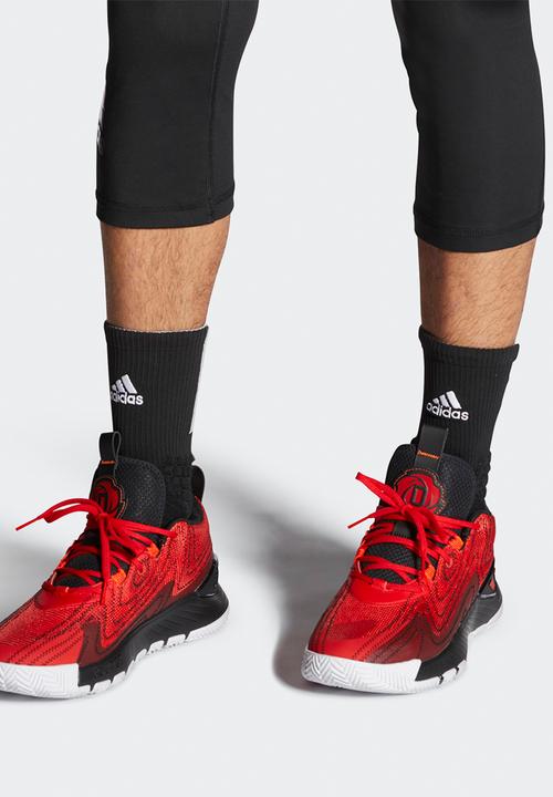 adidas Originals - D rose son of chi ii - core black/vivid red/solar red