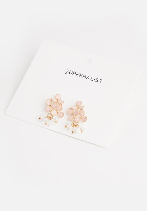 Superbalist - Raye earrings - peach