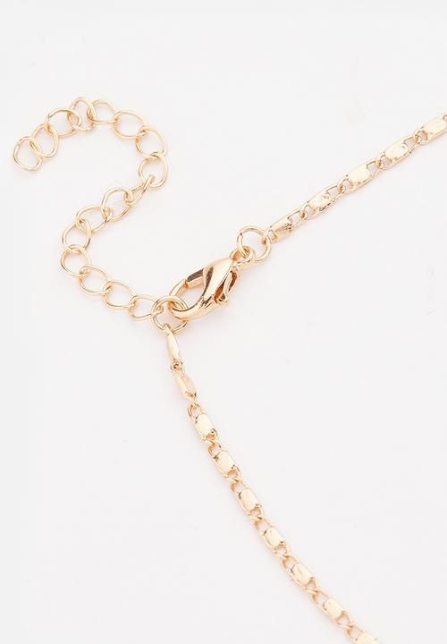 Superbalist - Jasmine layered necklace - gold & silver
