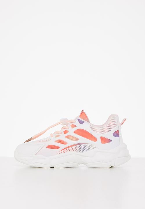 Pop Candy - Girls chunky sneaker - white & pink