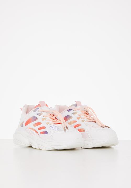 Pop Candy - Girls chunky sneaker - white & pink