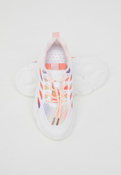 Pop Candy - Girls chunky sneaker - white & pink