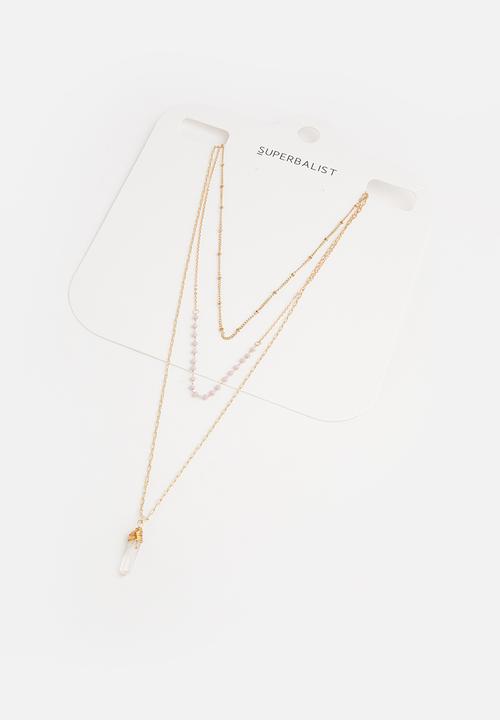 Superbalist - Halle multi-layered necklace - gold