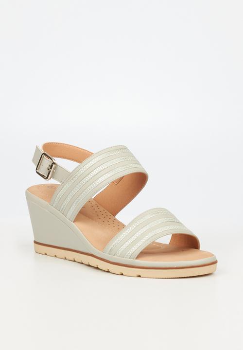 Butterfly Feet - Yasheel 4 wedge heel - grey