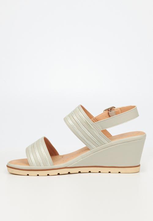Butterfly Feet - Yasheel 4 wedge heel - grey