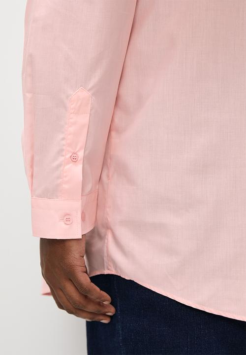 Superbalist - Plus easy care regular fit shirt - quartz