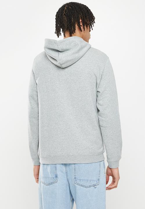 Converse - Standard fit centre front chuck patch core - vintage grey heather
