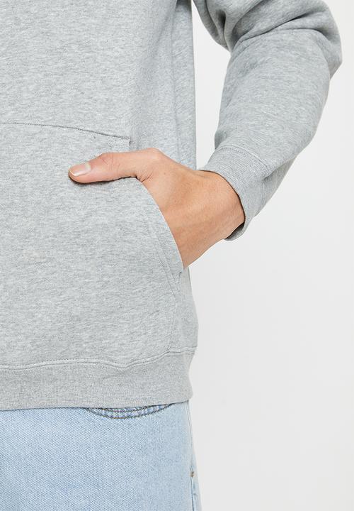 Converse - Standard fit centre front chuck patch core - vintage grey heather