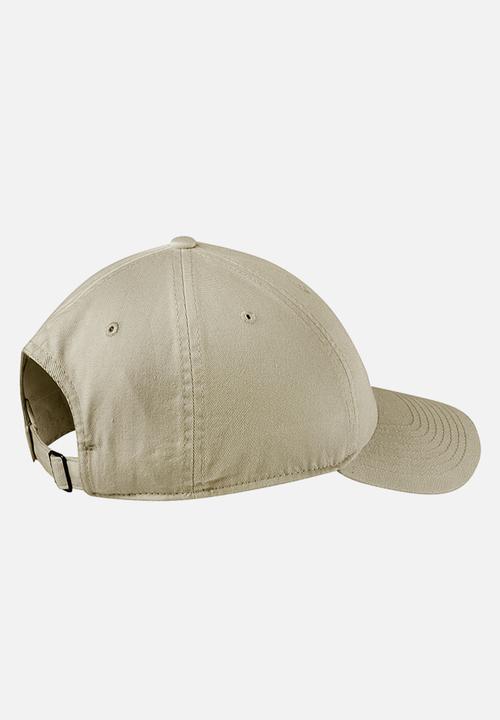 Nike - U nsw h86 swoosh wash cap - light bone/black