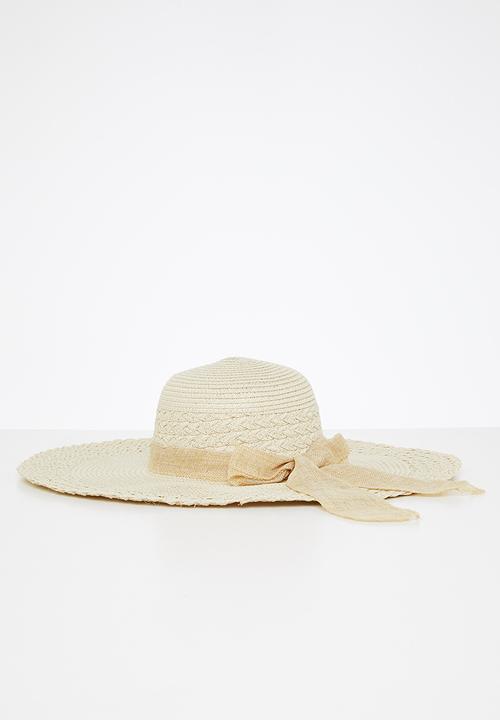 edit - Floppy sun hat - natural