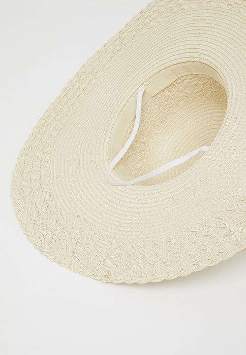 edit - Floppy sun hat - natural