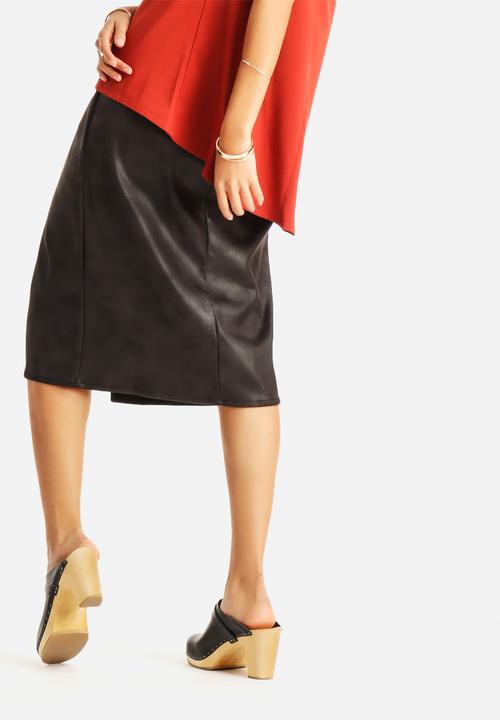 Glamorous - Suede Pencil Skirt