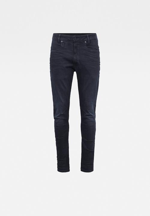 G-STAR - D-Staq 3D Skinny Rink superstretch dk aged