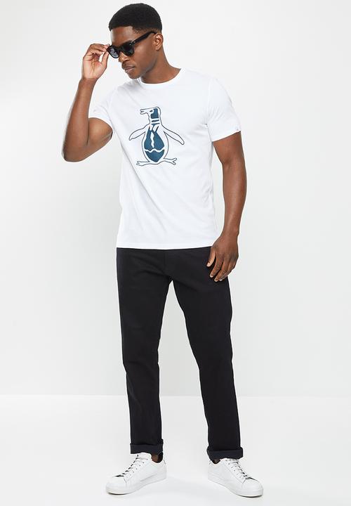 Original Penguin - Mascot short sleeve tee - bright white