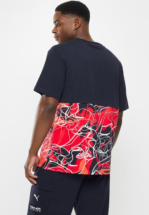PUMA - Red Bull Racing Printed  Tee  - night sky