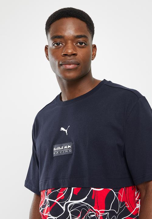 PUMA - Red Bull Racing Printed  Tee  - night sky