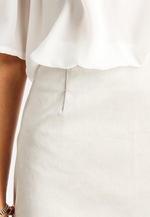 Glamorous - Suede Pencil Skirt