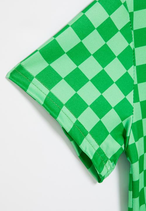 Rebel Republic - Girls oversized tee - green