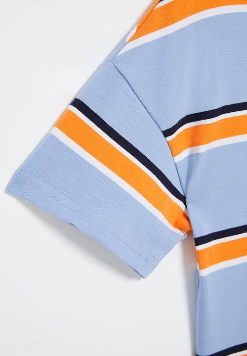 Rebel Republic - Boys stripe tee - multi